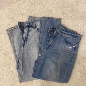 American Eagle Mom Jean set